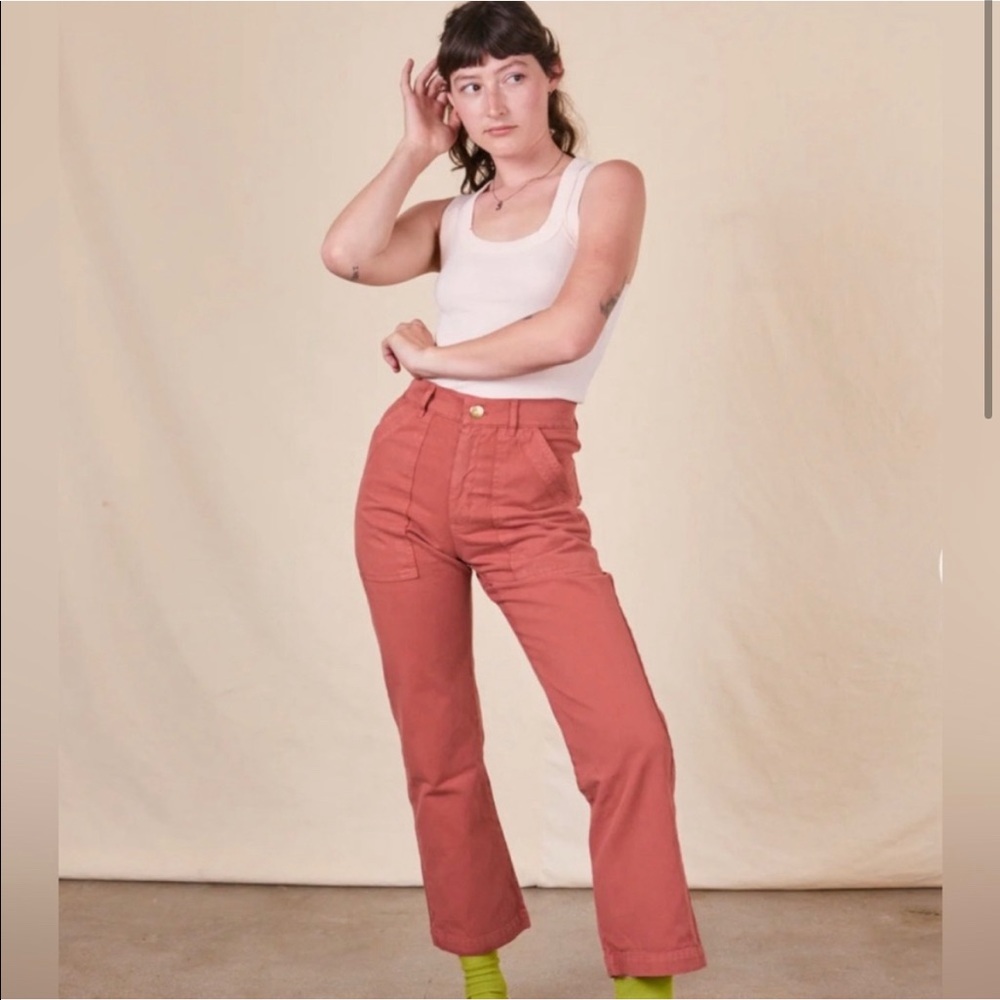 Big Bud Press Work Pants in Clay Red Size XS NEVER WORN